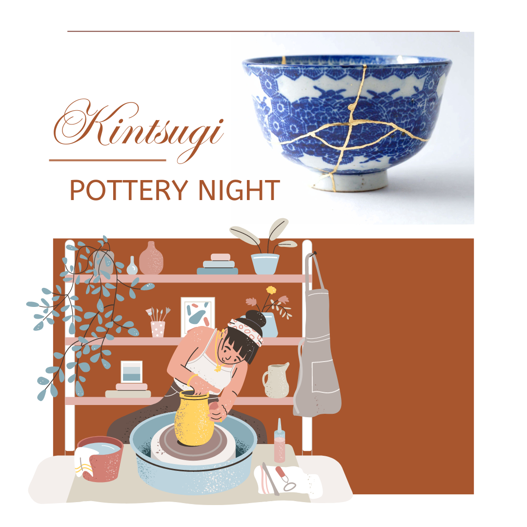 Kintsugi Pottery Night Metropolitan Library System